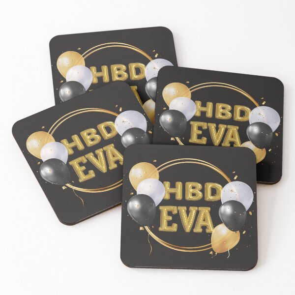 Item preview, Happy Birthday EVA, EVA, happy birthday eva, birthday, happy birthday, for eva, eva birthday designed and sold by Celebrationist.