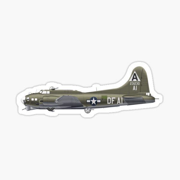 B-17 Flying Fortress Sticker