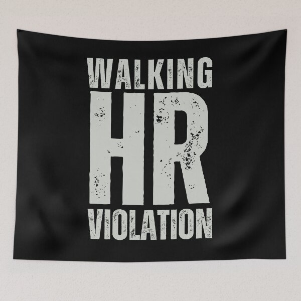 Item preview, Walking HR violation designed and sold by PellSilversmith.