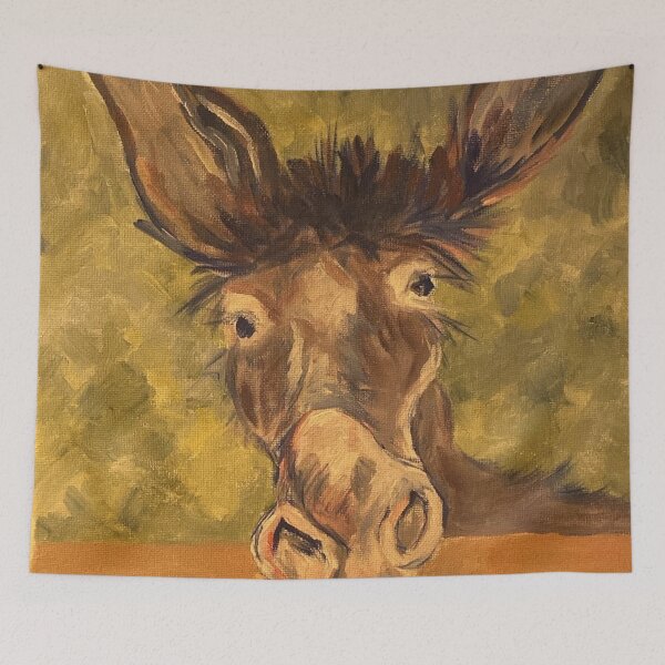 Item preview, Happy Donkey designed and sold by pennypaintsart.