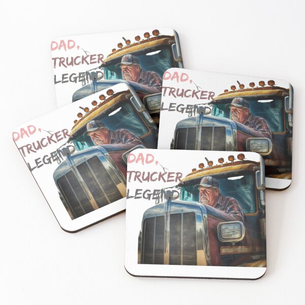 Artikelvorschau, Ehemann-Vater-Trucker-Legende entworfen und verkauft von BISJOU.