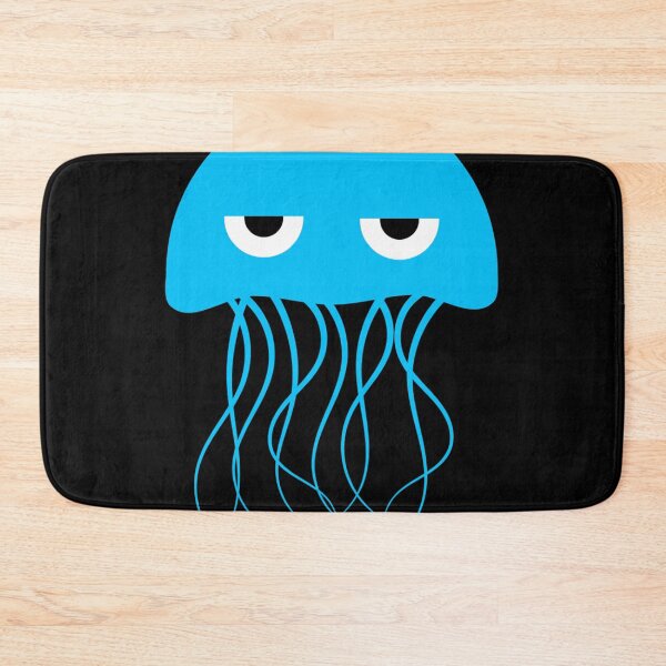 Item preview, Grump Blue Jelly Fish Kid In The Ocean designed and sold by ChristinasMess.