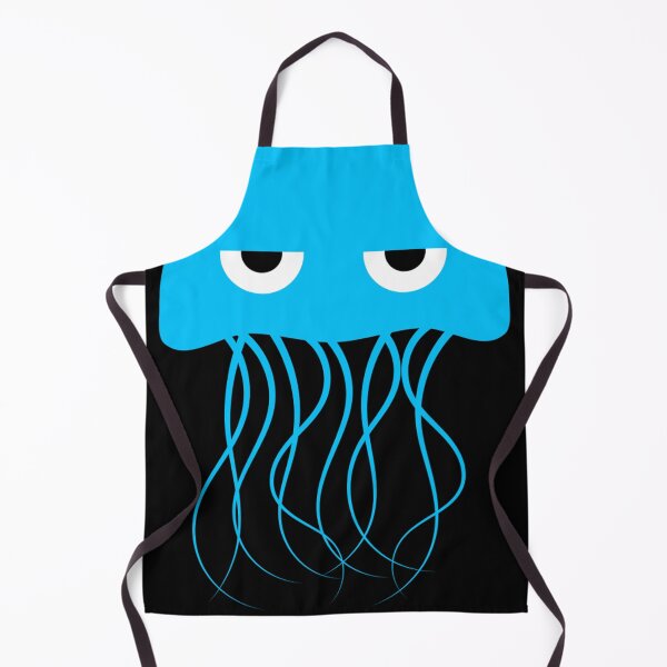 Item preview, Grump Blue Jelly Fish Kid In The Ocean designed and sold by ChristinasMess.
