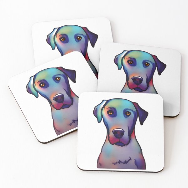 Item preview, Labrador Art, Rainbow Labrador Watercolor designed and sold by BestUncommonTee.