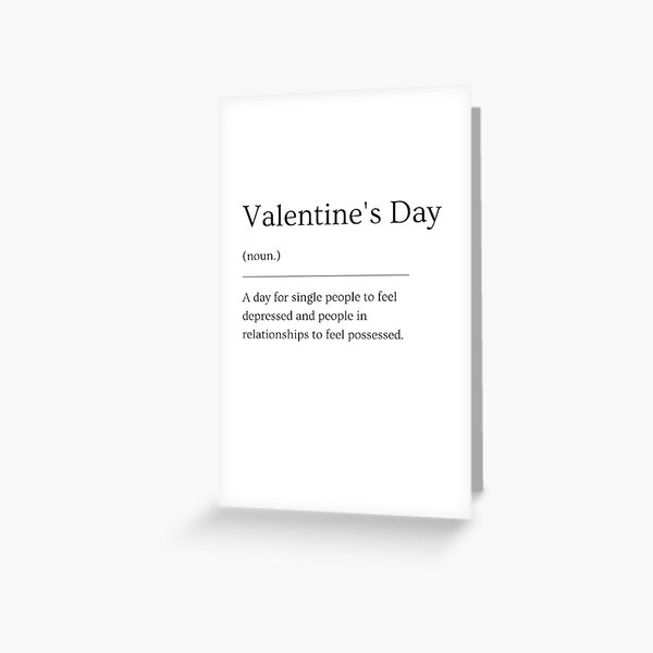 Item preview, Valentine's Day | Funny Dictionary Definition designed and sold by ED-TDesigns.