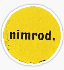 Nimrod green day print Sticker