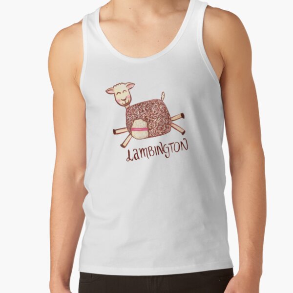 Lambington - White Tank Top