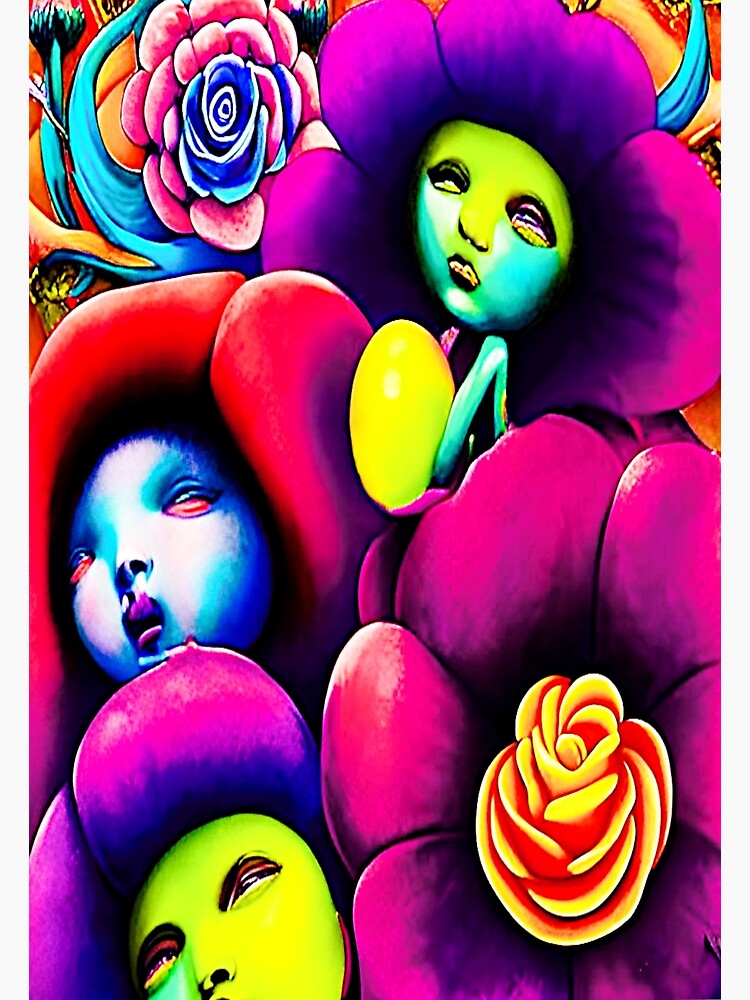 Discover Blooming Premium Matte Vertical Poster