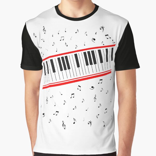 Item preview, Beat It Piano T-Shirt designed and sold by Uday24.