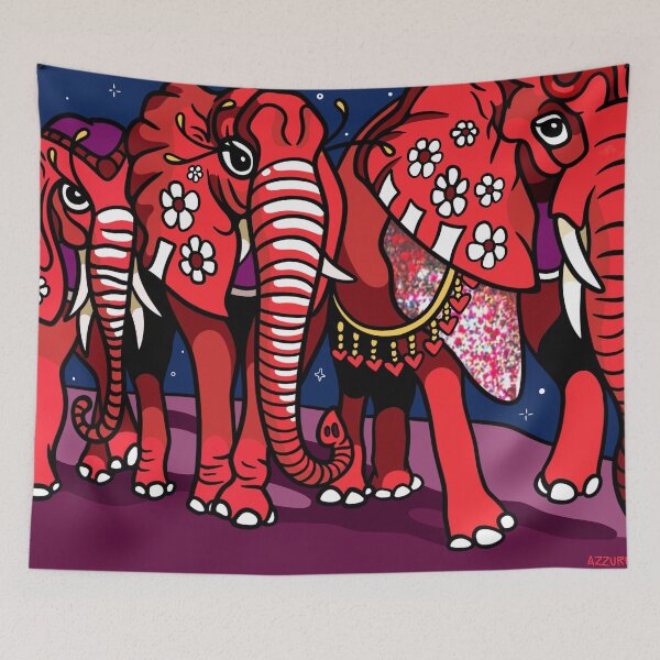 Item preview, Red Stampede designed and sold by azzurroarts.