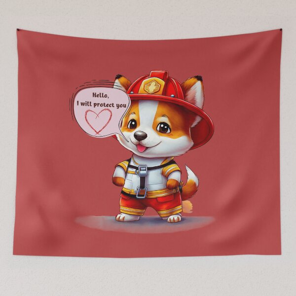Item preview, Firefighter, i will protect you designed and sold by HarriPaloma.