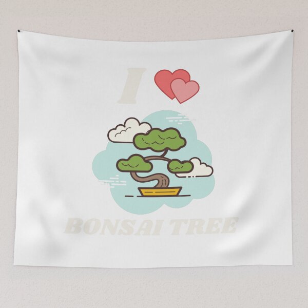 Item preview, I Love Bonsai Tree designed and sold by Santipong Wongchana.