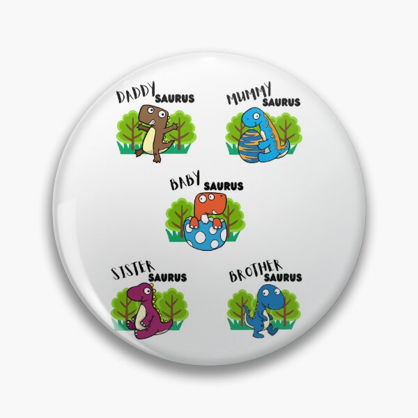 Item preview, Family Dinosaurs - Stickers designed and sold by Pet Station.