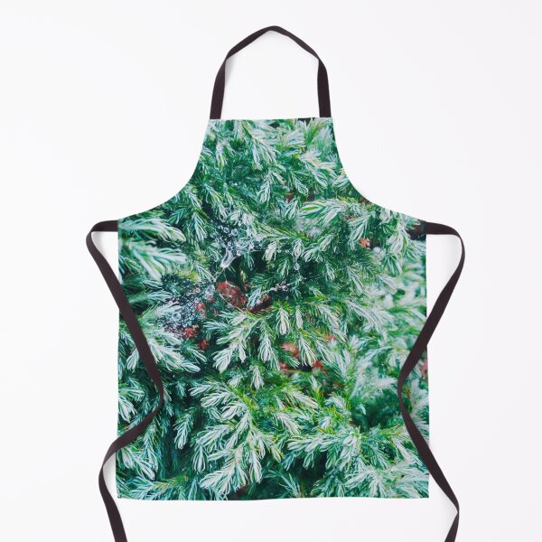 Item preview, Fir tree covered with drops of rain designed and sold by helenkaiy.
