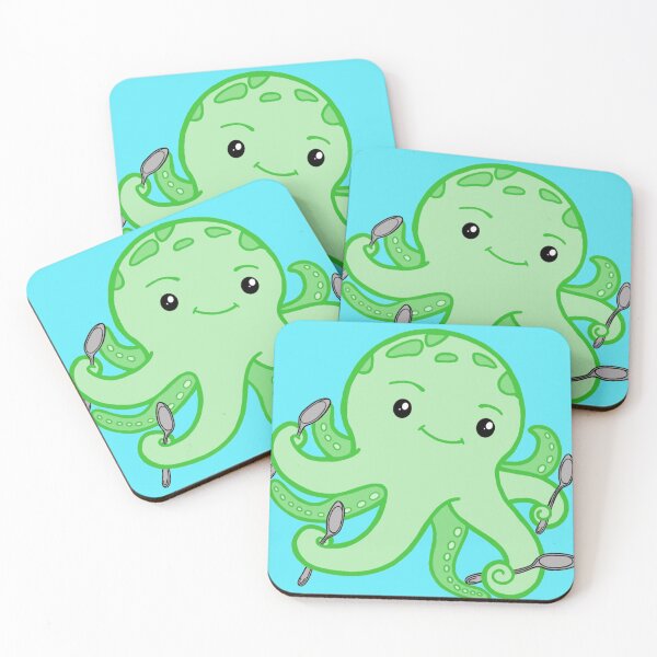 Item preview, Spoonie Octopus (Green) designed and sold by CaitlynConnor.