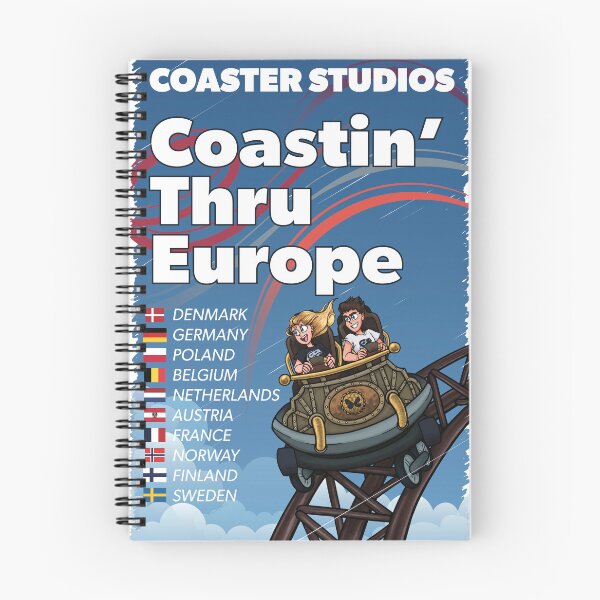 Item preview, Coastin' Thru Europe designed and sold by Coaster-Studios.