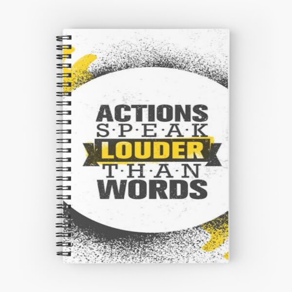 Item preview, Actions Speak Louder Than Words designed and sold by sagestar.