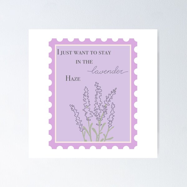 Item preview, lavender haze postcard designed and sold by Azialep.