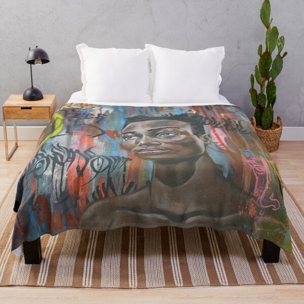 Item preview, Floating Graffiti with Figure essential t-shirt, art print designed and sold by samspires.
