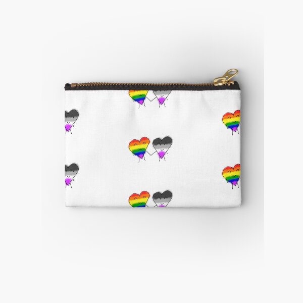 Item preview, Valentines Day Doodle Asexual Pride designed and sold by ECKDesign.