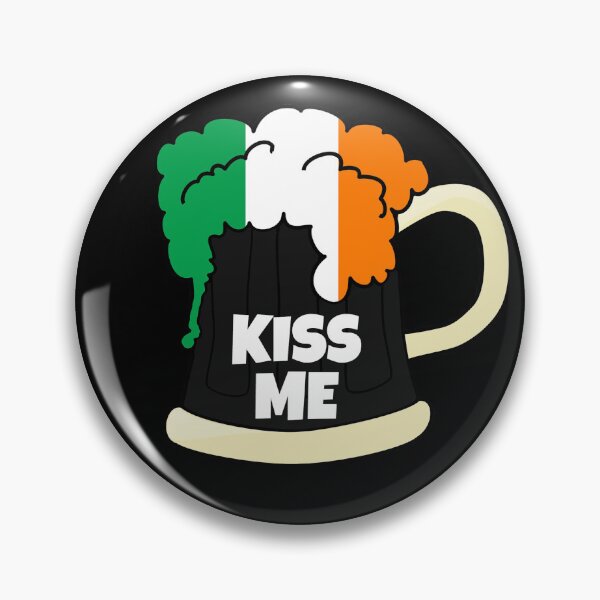 Item preview, Irish Beer Kiss Me designed and sold by Square Root of Squid.