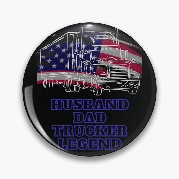 Item preview, Husband Dad Trucker Legend  designed and sold by harrisandre363.