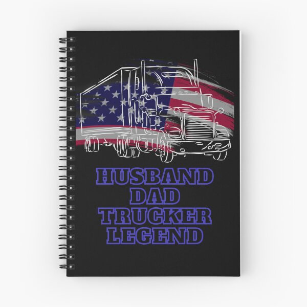 Item preview, Husband Dad Trucker Legend  designed and sold by harrisandre363.