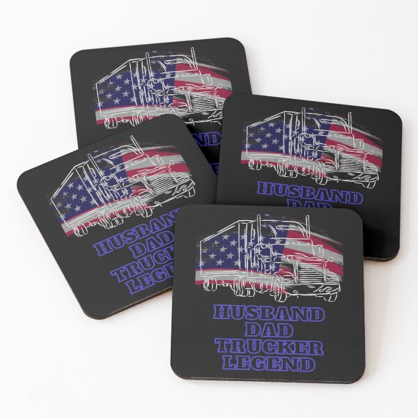 Item preview, Husband Dad Trucker Legend  designed and sold by harrisandre363.