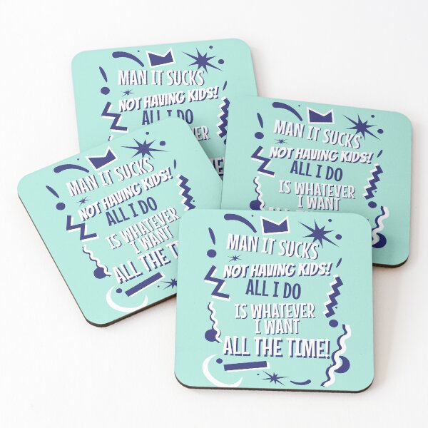 Item preview, No Kids, I Do What I Want - Funny designed and sold by Evolved-LovinIt.