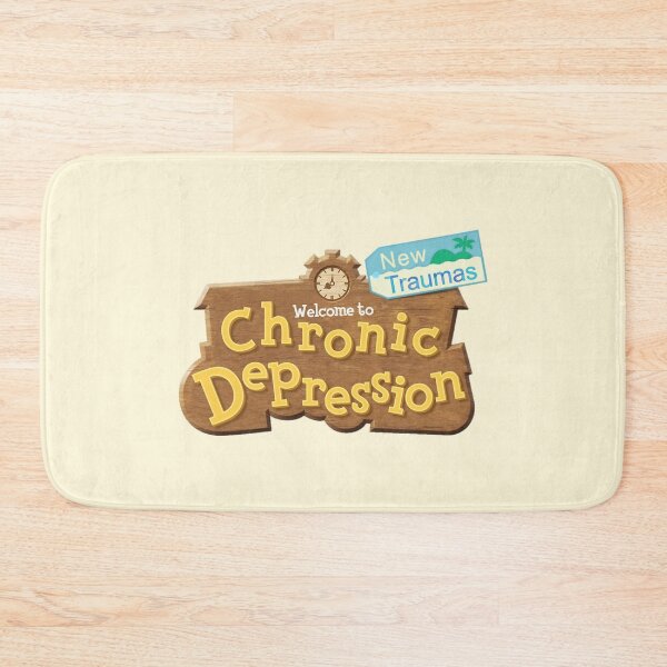 Item preview, Welcome To Chronic Depression New Traumas Logo Parody designed and sold by everything4eva.