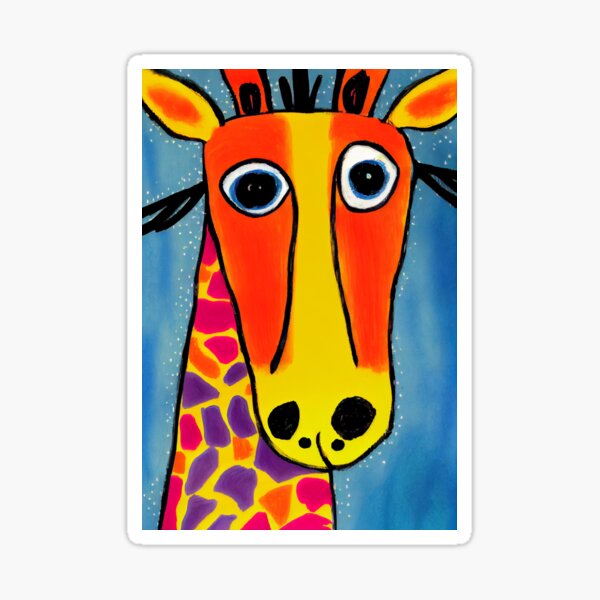 Item preview, Animals Painted By Children designed and sold by MarkColeImaging.