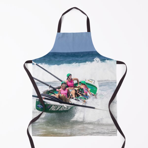 Item preview, Traditional Surf Rescue Surfboat Sweep fallen overboard designed and sold by Martin Berry Photography.