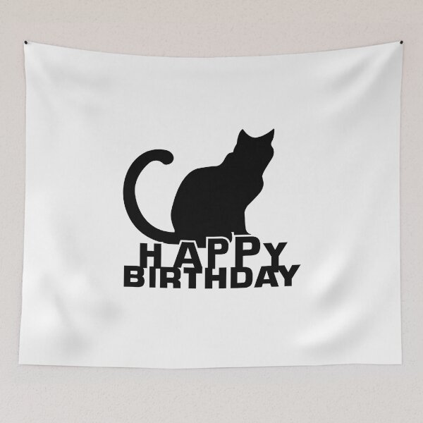 Item preview, Birthday T-Shirt, Happy Birthday T-shirt, cat theme, Birthday Gift, Design for Man and Ladies ,Boy and Girl ,Classic T-Shirt Gift designed and sold by sixday 7day.