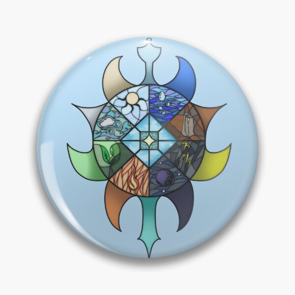 Item preview, Elemental Stained Glass designed and sold by Hurukasohma.