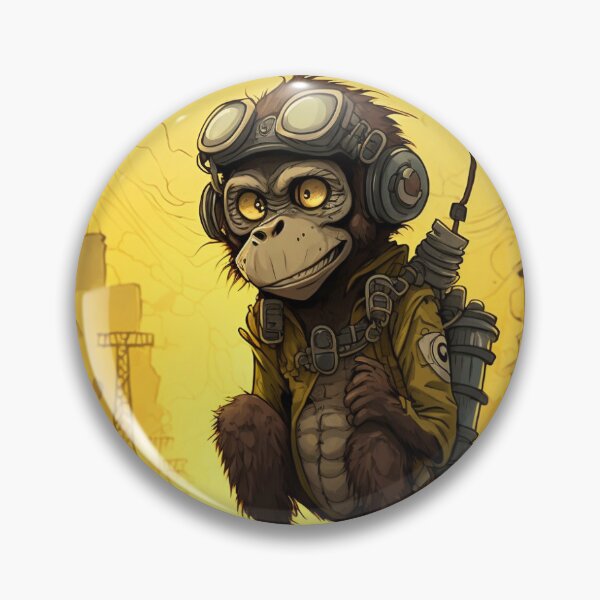 Item preview, Apocalyptic Monkey designed and sold by 77CM.