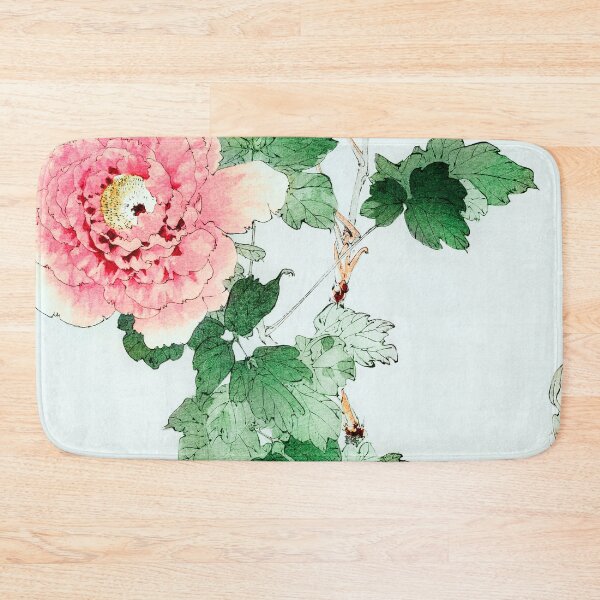 Item preview, Japanese Tree peony painting by Watanabe Seitei, vintage botanical,Japanese Woodblock Painting Exhibition,ukiyo e,  designed and sold by Tamas Das.