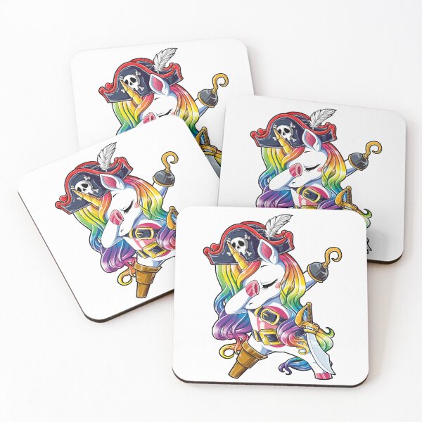 Item preview, Dabbing Unicorn Pirate Funny Gifts for Girls Women Kids Boys designed and sold by LiqueGifts.