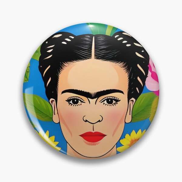 Item preview, Mexican Folklore Art inspired by Frida Kahlo, original artwork designed and sold by RoyalRepublics.