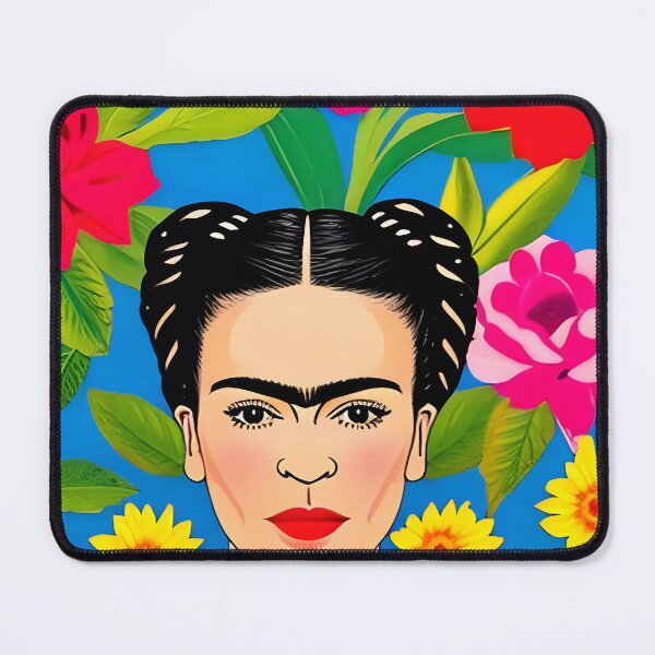 Item preview, Mexican Folklore Art inspired by Frida Kahlo, original artwork designed and sold by RoyalRepublics.