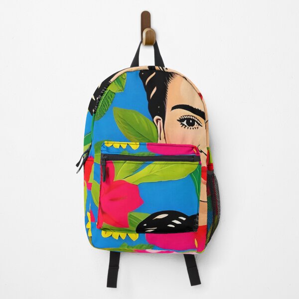 Item preview, Mexican Folklore Art inspired by Frida Kahlo, original artwork designed and sold by RoyalRepublics.