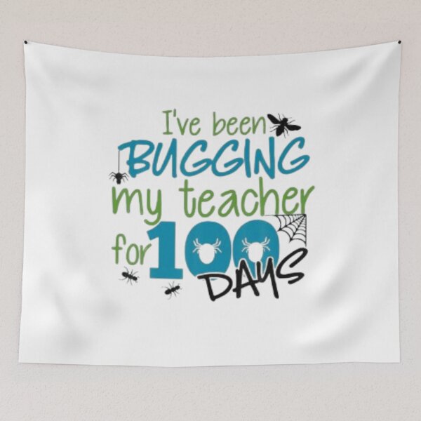 Item preview, Boys I've Bugged My Teacher for 100 Days of School  designed and sold by BORHIM-ART.