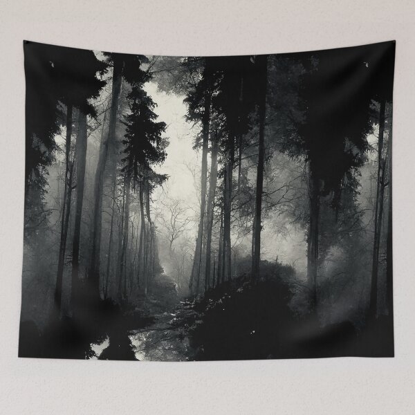 Item preview, Black winter forest (2/4) designed and sold by sabantha.