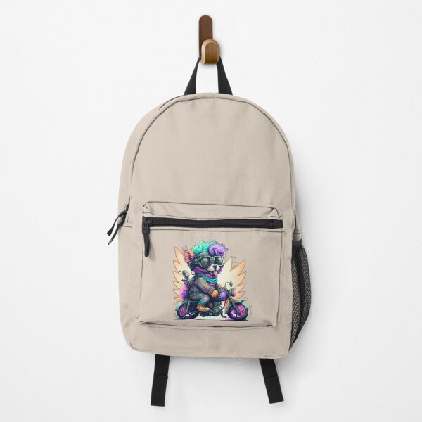 Item preview, Cute Puppy on a Motorcycle in Pastel Colors designed and sold by quick-drops.