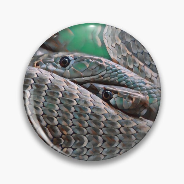 Item preview, Snake Love Sahmaran Love of Shahmaran Metal Armour Protection designed and sold by SpiritGifts.