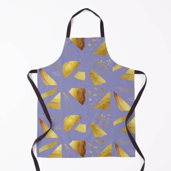 Item preview, Golden geometric triangle pattern with lilac background. designed and sold by CreativeStrand.