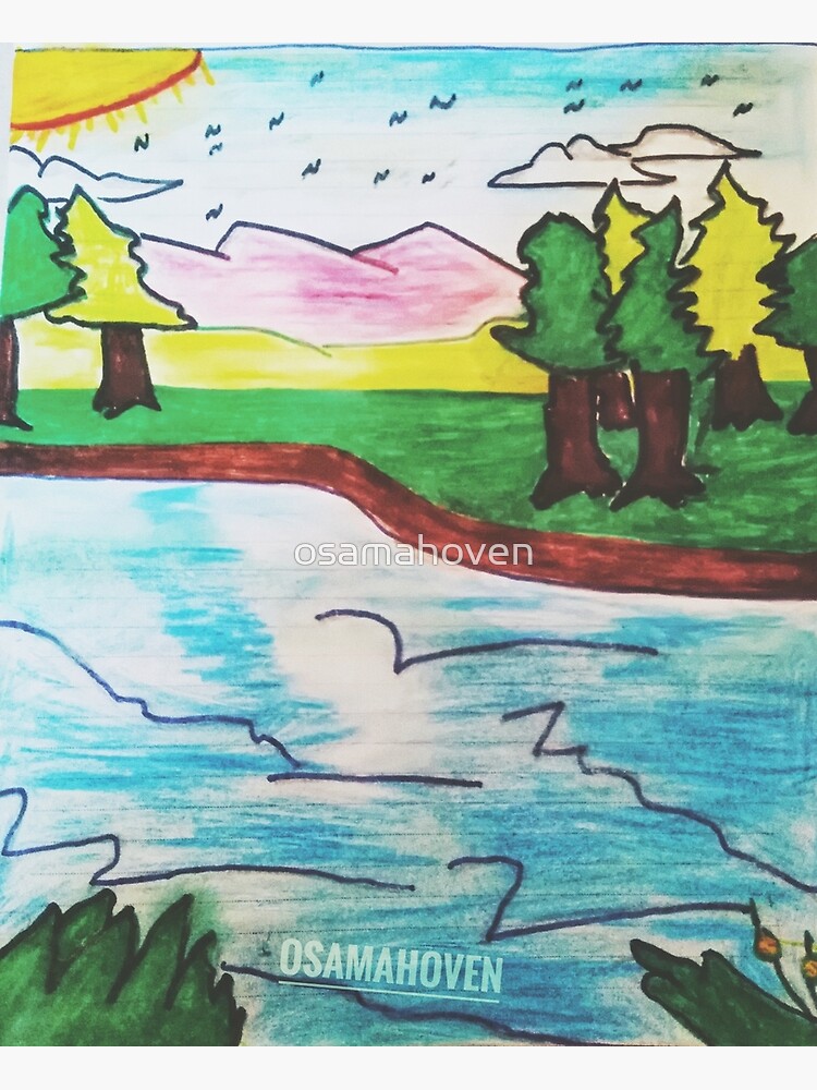 Nature Drawing Tutorial for Kids & Beginners | nature, tutorial, drawing |  Creative & Colorful Drawings for Kids to Draw Nature | By Kidpid |  Everyone, welcome to our video session. Let's