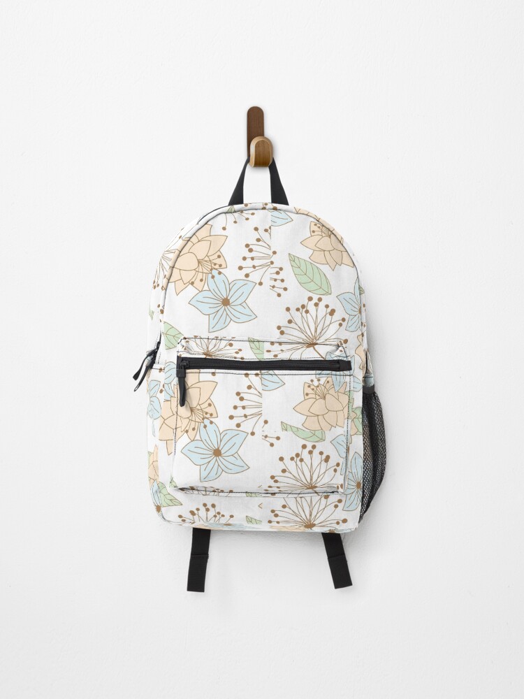 Thumbnail 1 of 3, Backpack, Floral Surface Pattern designed and sold by Createwithstyle.