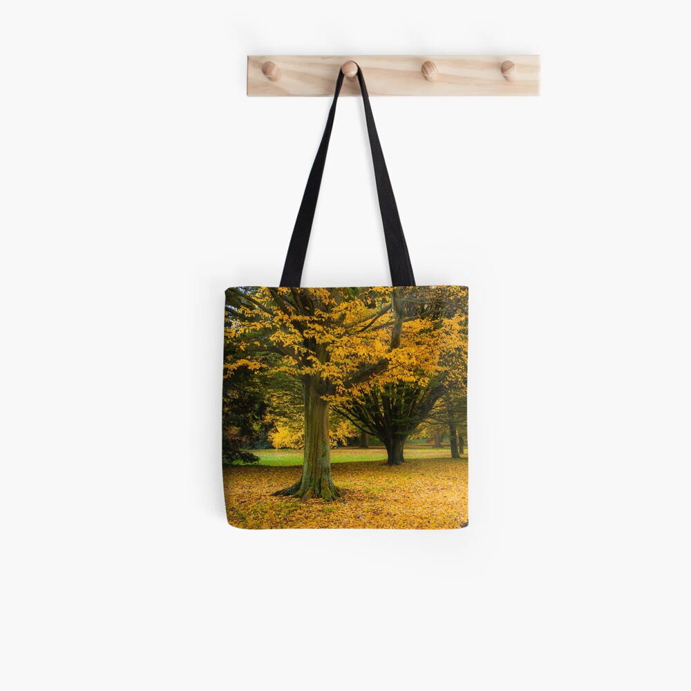 Golden Brown Tote Bag