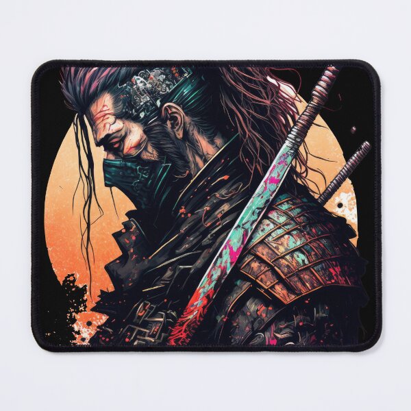 Item preview, Cyberpunk Samurai Japanese Retro Sun designed and sold by SamuraiSwords.