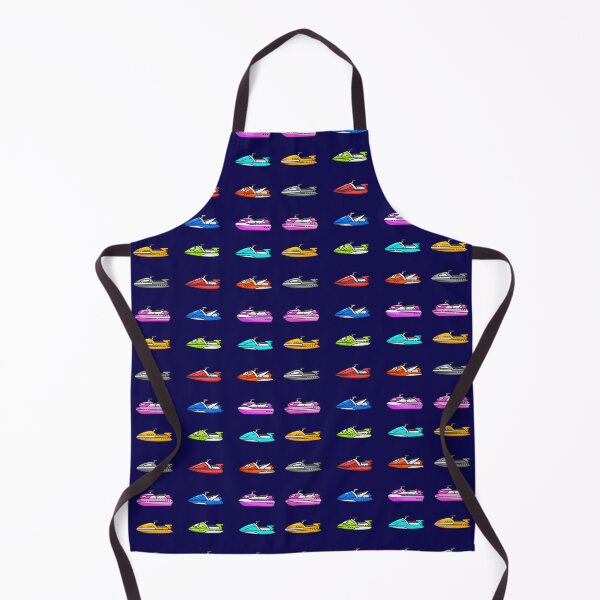 Item preview, Jet Ski Red Blue Green Yellow Lake designed and sold by ChristinasMess.